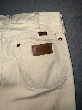 Wrangler Men's Cream Chinos